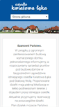 Mobile Screenshot of kwiatowa-laka.pl