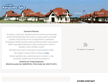 Tablet Screenshot of kwiatowa-laka.pl